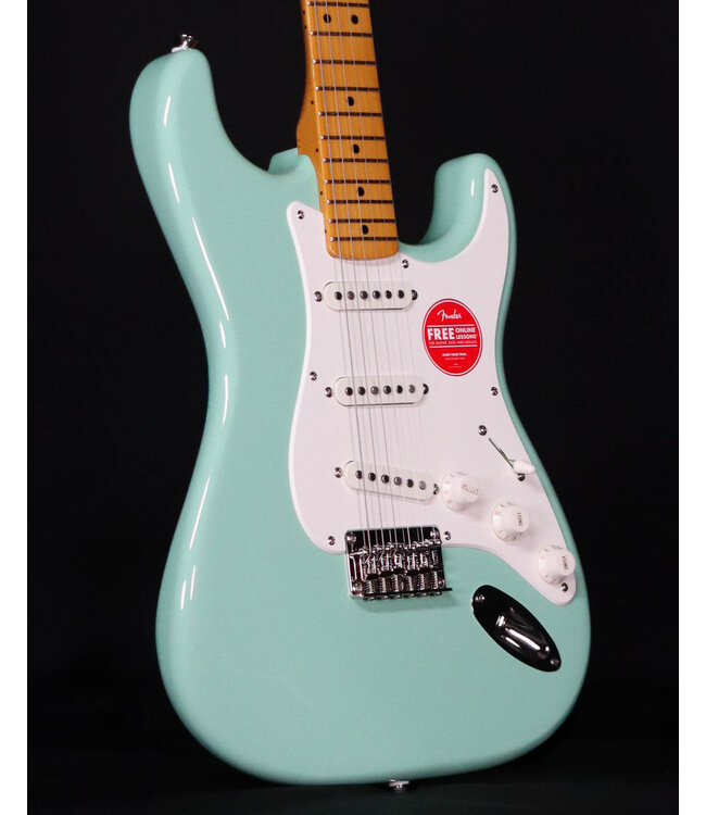 Squier Classic Vibe 50s Stratocaster HT, Maple FB, Surf Green