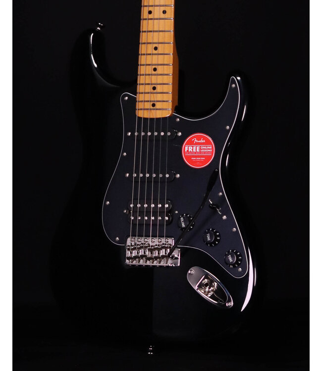 Squier Classic Vibe '70s Stratocaster HSS, Maple FB, Black