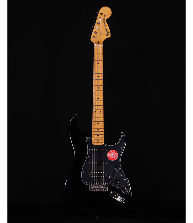Squier Classic Vibe '70s Stratocaster HSS, Maple FB, Black