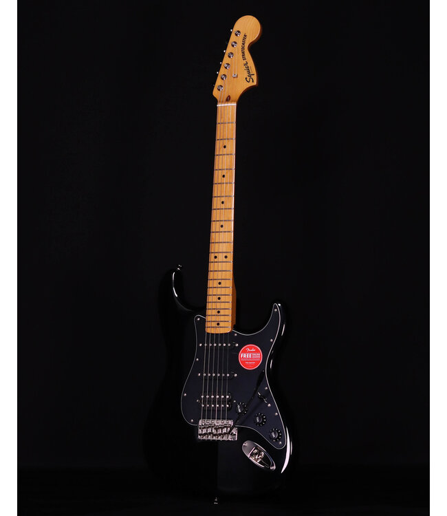 Squier Classic Vibe '70s Stratocaster HSS, Maple FB, Black