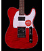 Squier Affinity Telecaster FMT SH, Laurel FB, Crimson Red Transparent