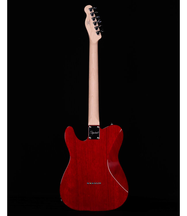 Squier Affinity Telecaster FMT SH, Laurel FB, Crimson Red Transparent