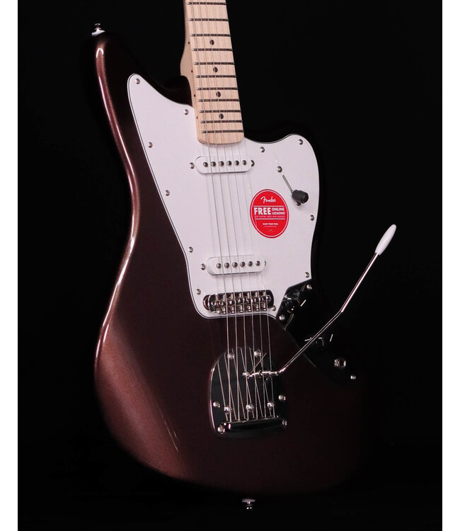 Squier Affinity Jaguar, Maple FB, Mystic Metallic Brown