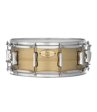 Pearl Pearl Primal Collective 14" x 5.5" Brass Snare Drum, Brushed Finish