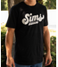Sims Music Retro Tee Shirt - Black & Grey
