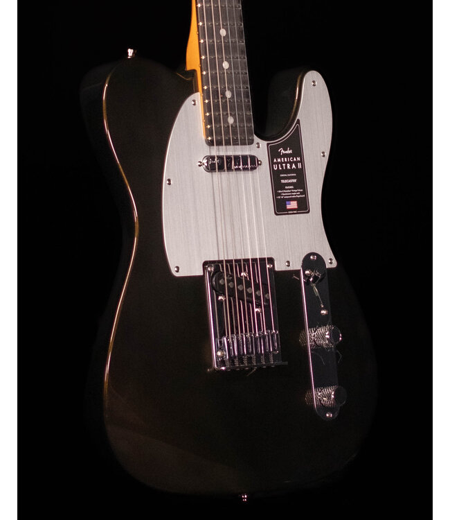 Fender  American Ultra II Telecaster, Ebony FB, Texas Tea