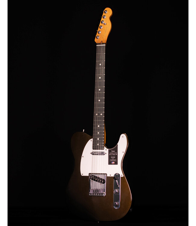Fender  American Ultra II Telecaster, Ebony FB, Texas Tea