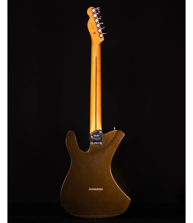 Fender  American Ultra II Telecaster, Ebony FB, Texas Tea