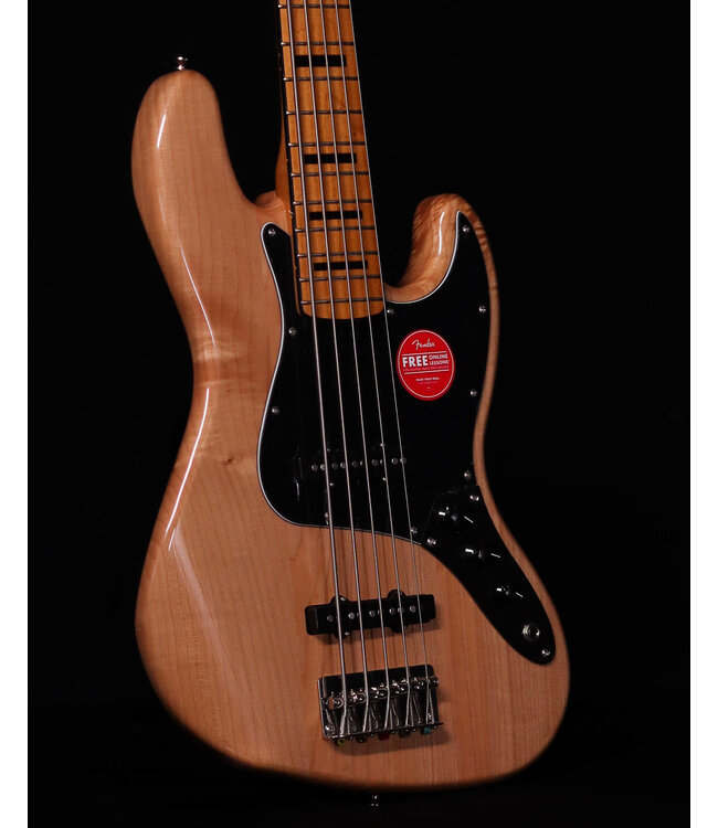 Squier Classic Vibe '70s Jazz Bass V, Maple FB, Natural