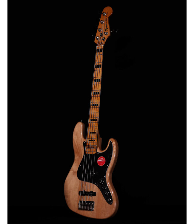 Squier Classic Vibe '70s Jazz Bass V, Maple FB, Natural