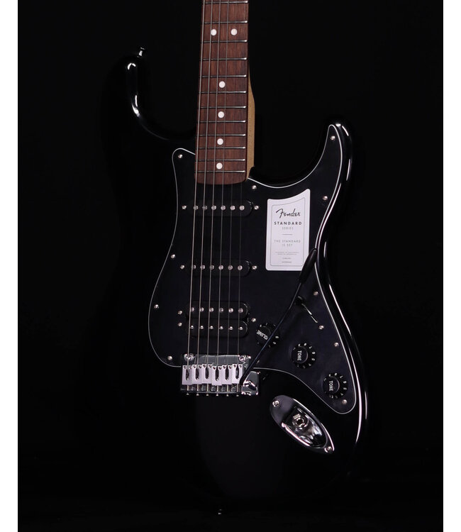 Fender Standard Stratocaster HSS, Laurel FB, Black