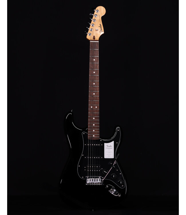 Fender Standard Stratocaster HSS, Laurel FB, Black