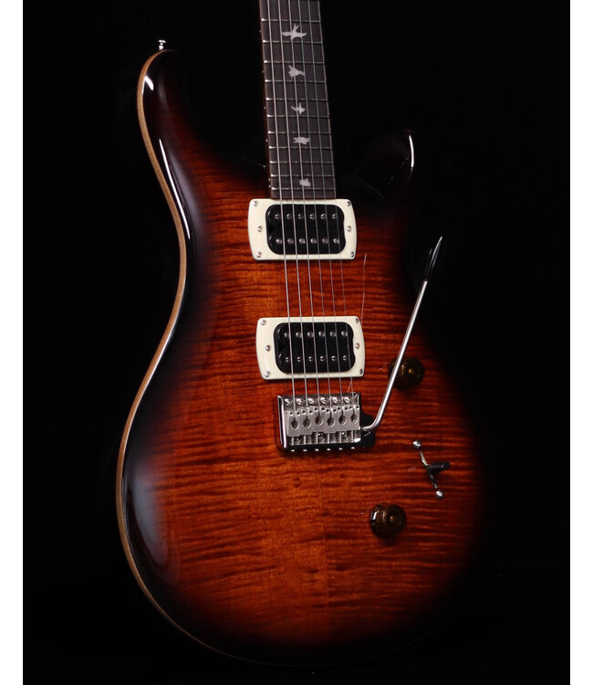 PRS SE Custom 24, Black Gold Sunburst