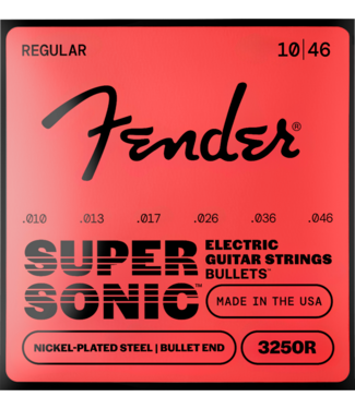 Fender Fender 3250R SuperSonic Bullets Nickle Plated Electric Guitar Strings 10-46