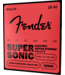 Fender 3250R SuperSonic Bullets Nickle Plated Electric Guitar Strings 10-46