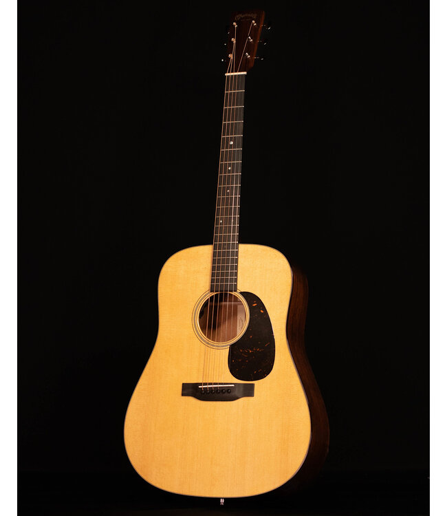 Martin D-18 Standard Series Acoustic Guitar, Fishman Matrix Infinity Pickup, Case Included