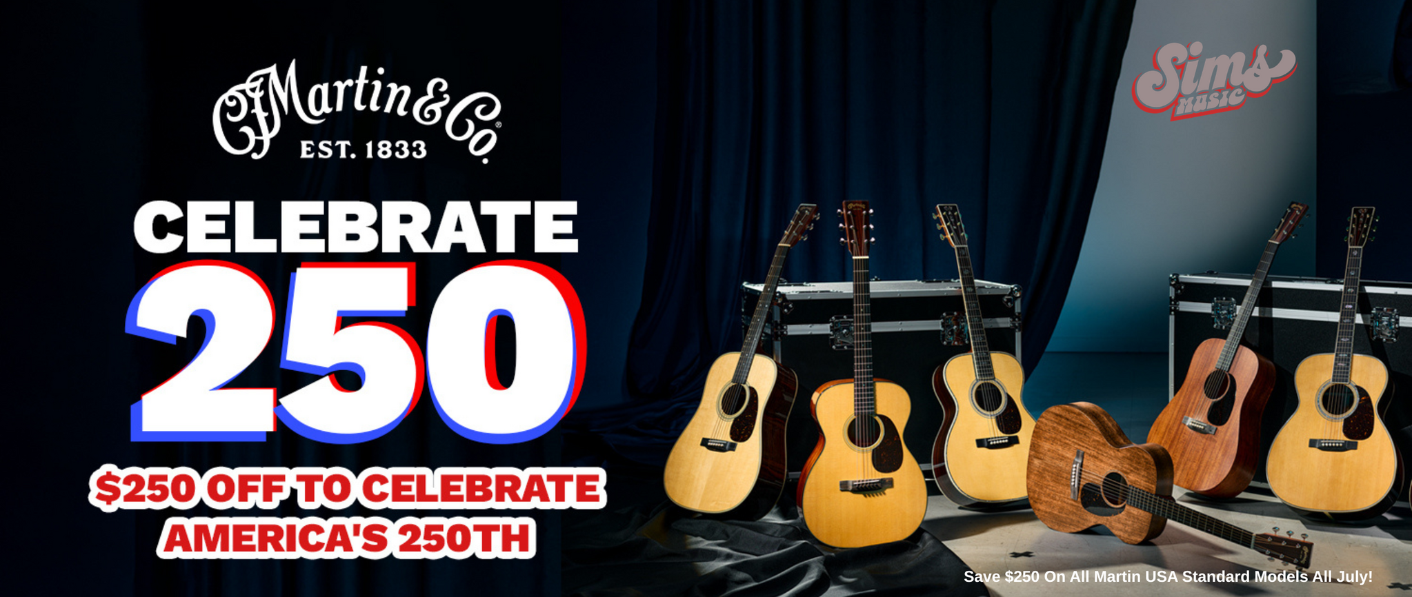 Martin Guitars 250th Sale