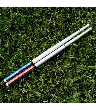 Ahead Ahead 250 Patriot Limited Edition 5B Drumsticks,  Red-White-Blue