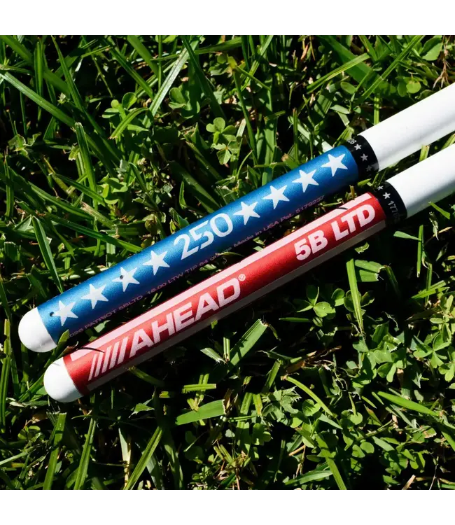 Ahead Patriot Limited Edition 5B Drumsticks,  Red-White-Blue