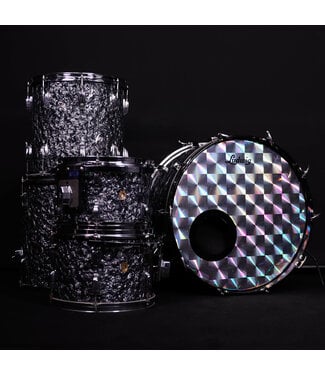 Ludwig Ludwig 1964 Super Classic 5-Piece Shell Pack (12/13/14/16/22), Black Diamond Pearl - USED