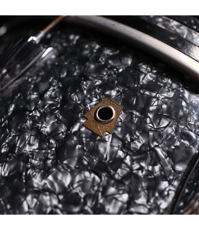 Ludwig 1964 Super Classic 5-Piece Shell Pack (12/13/14/16/22), Black Diamond Pearl - USED