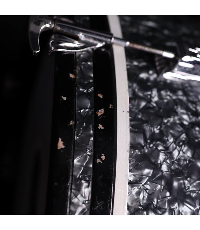 Ludwig 1964 Super Classic 5-Piece Shell Pack (12/13/14/16/22), Black Diamond Pearl - USED