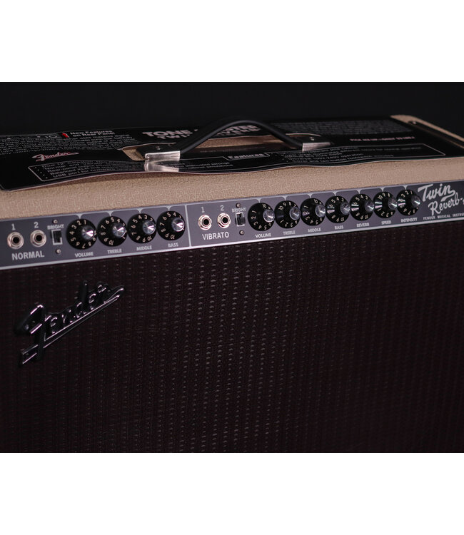 Fender Tone Master Twin Reverb Guitar Amp, Blonde - USED