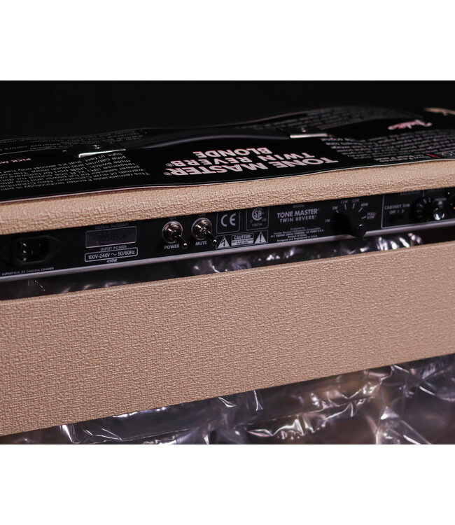 Fender Tone Master Twin Reverb Guitar Amp, Blonde - USED