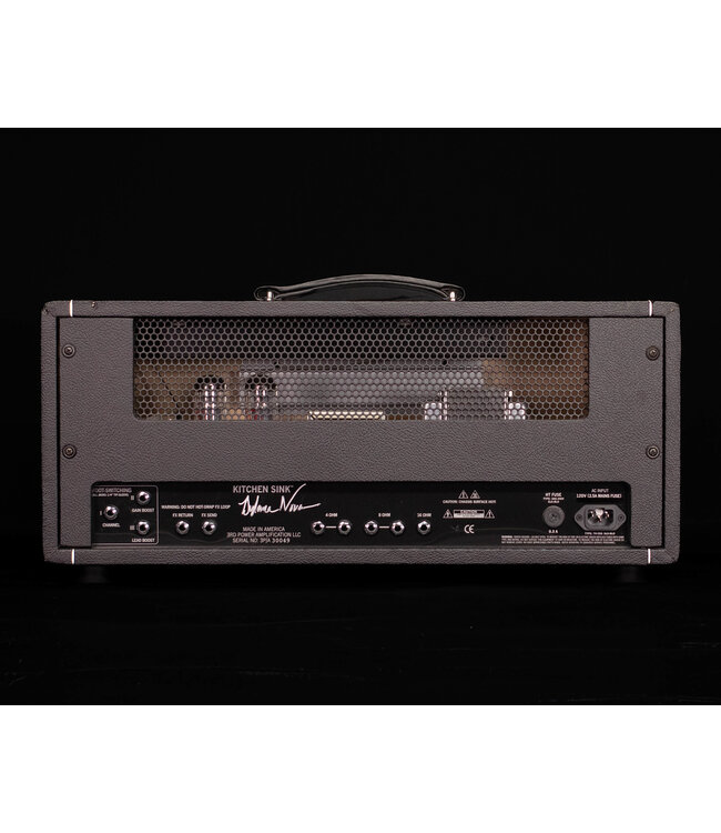 3rd Power Amplification Kitchen Sink 40 Watt Head (EL34) - USED
