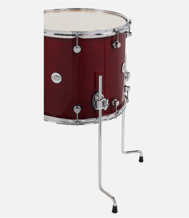 DW Design Series 4 Piece Shell Kit, 22" 10", 12", 16" - Cherry Stain