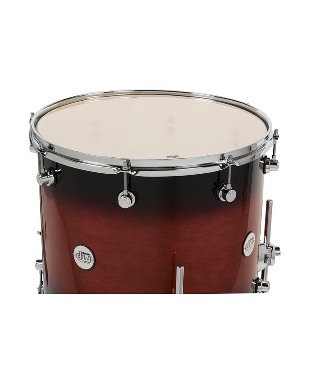 DW Design Series 4 Piece Shell Kit, 22", 10", 12", 16" - Tobacco Burst
