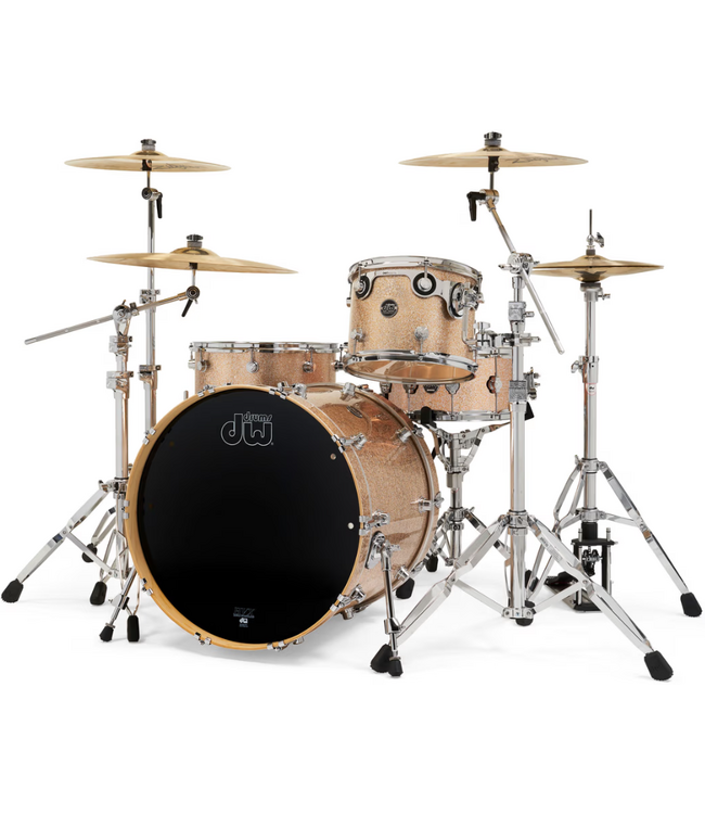 DW Performance Series 4 Piece Shell Pack, Bermuda Sparkle
