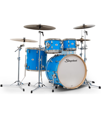 Slingerland Slingerland Studio King, 4 Piece Shell Pack, 10/12/16F/22K, Lunar Blue