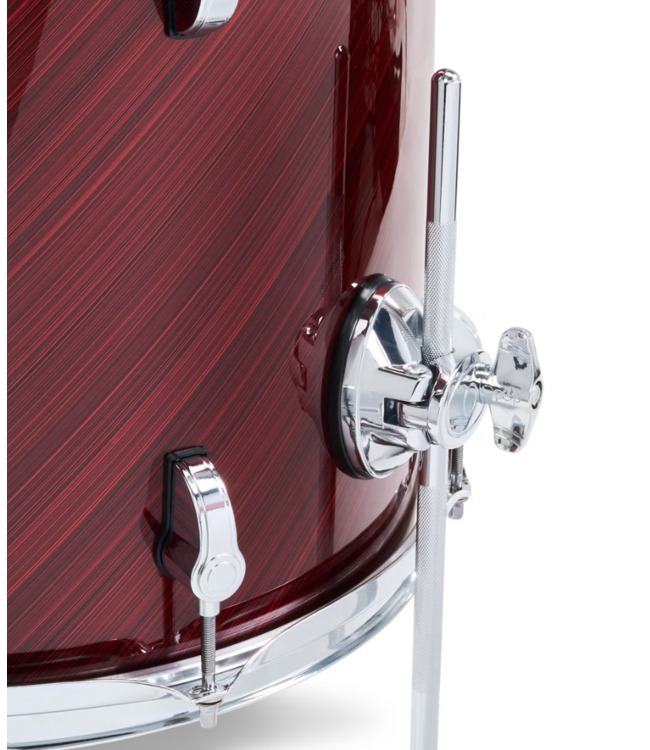 PDP New Yorker Shell Pack, 4-Piece Drumset, Twisted Cherry