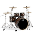 PDP Concept Exotic 5 Piece Drum Set, Walnut to Charcoal Burst