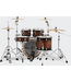 PDP Concept Exotic 5 Piece Drum Set, Walnut to Charcoal Burst