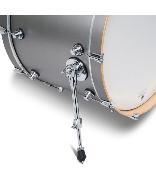 DW Design Series 3 Piece Limited Edition Shell Pack, Titanium Satin