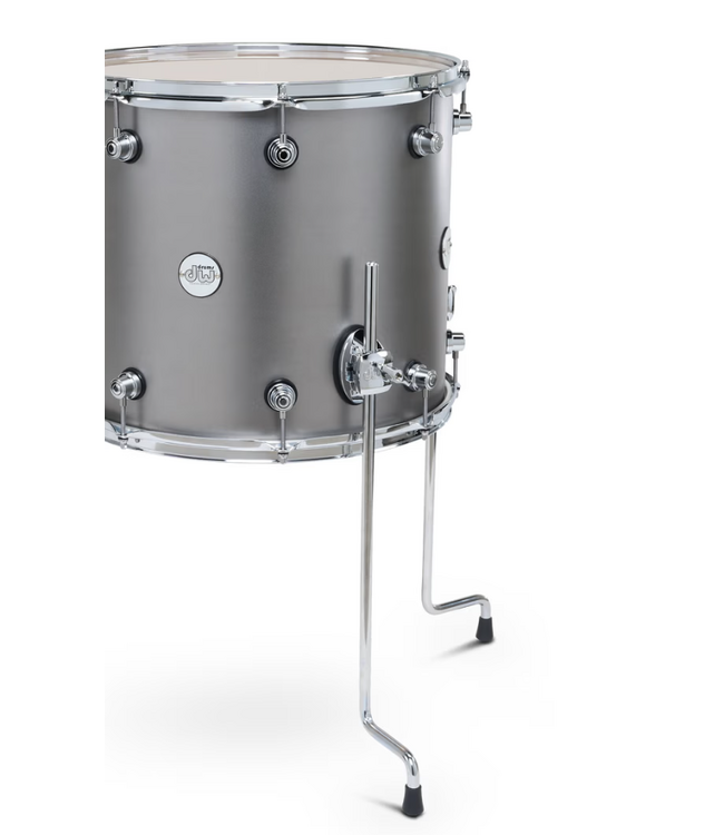 DW Design Series 3 Piece Limited Edition Shell Pack, Titanium Satin