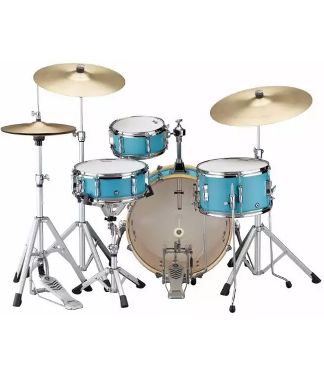 Yamaha Stage Custom Hip 4pc Shell Pack, Matte Surf Green