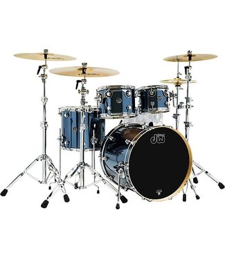 Drum Workshop DW Performance Series 4 Piece Shell Pack, Chrome Shadow