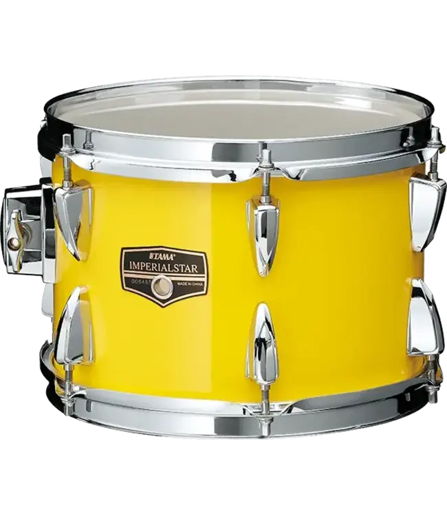 Tama Imperial Star 5-Piece Complete Drumset with Hardware and Cymbals, Electric Yellow