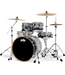 PDP Concept Maple 5 Piece Drum Set, Silver To Black Sparkle Fade