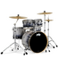 PDP Concept Maple 5 Piece Drum Set, Silver To Black Sparkle Fade