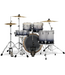 PDP Concept Maple 5 Piece Drum Set, Silver To Black Sparkle Fade