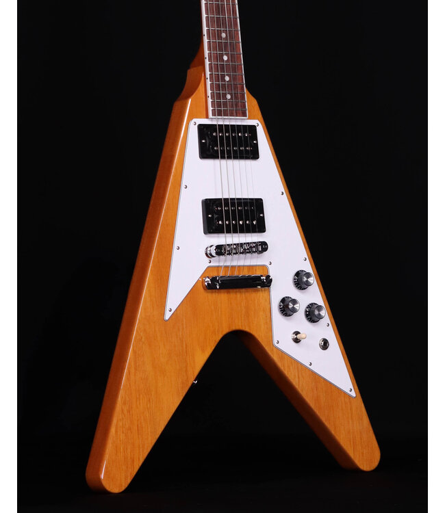 Gibson 70s Flying V, Antique Natural