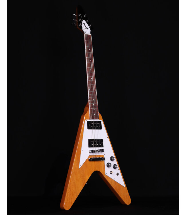 Gibson 70s Flying V, Antique Natural