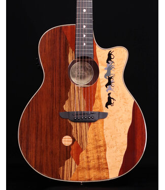 Luna Guitars Luna Vista Mustang Cutaway Acoustic - USED