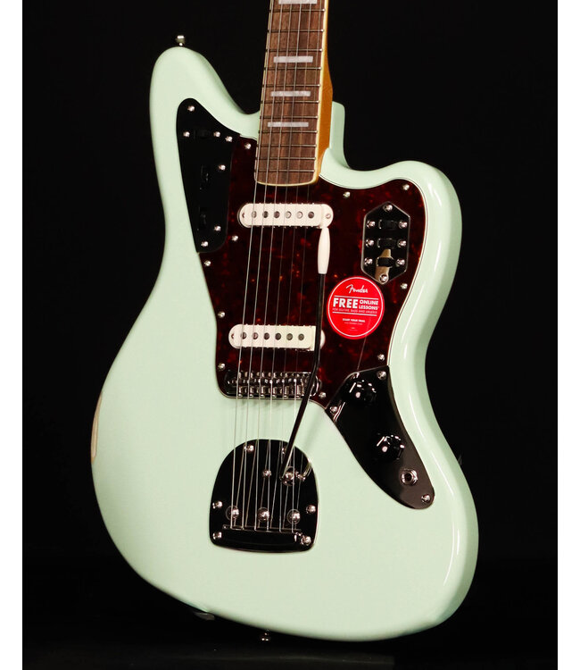 Squier Classic Vibe '70s Jaguar, Laurel FB, Surf Green - Blem