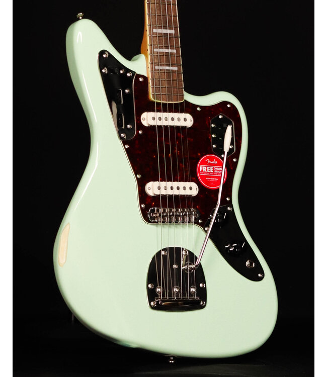 Squier Classic Vibe '70s Jaguar, Laurel FB, Surf Green - Blem