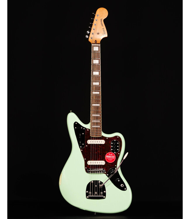 Squier Classic Vibe '70s Jaguar, Laurel FB, Surf Green - Blem